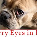 Concerned about your dog's eyes? Cherry eyes in dogs. A prolapse of the third eyelid gland.